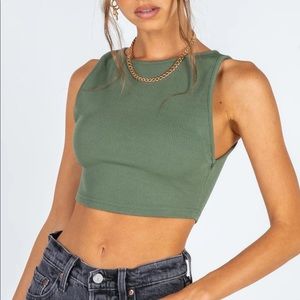 Princess Polly Cropped Tank Top